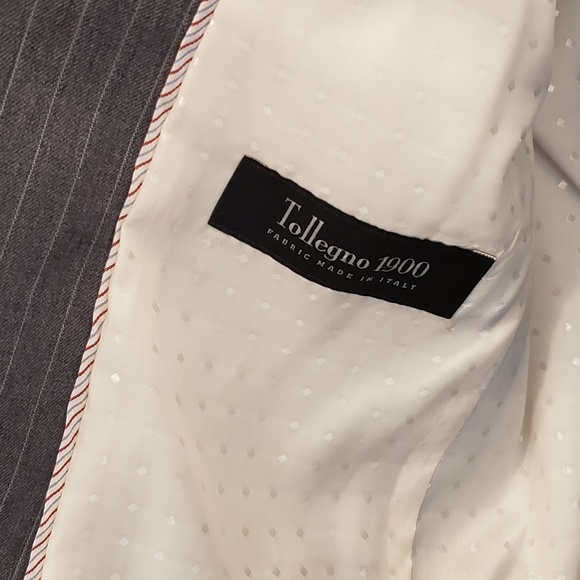 NWT sz6 Brooks Brothers Red grey stripe jacket - Picture 4 of 6